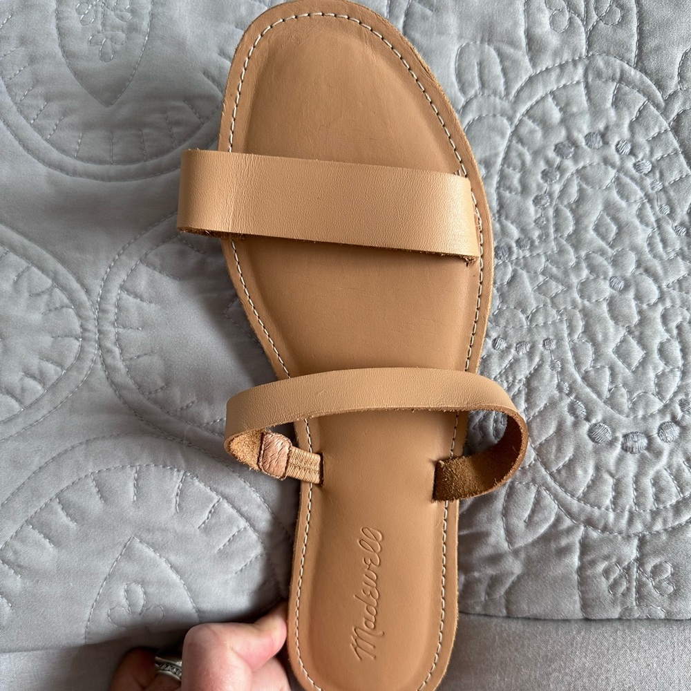 COPY - Madewell sandals. Light tan, size 8